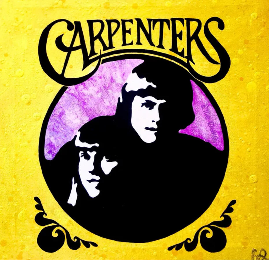 The Carpenters the carpenters logo art ellie duke