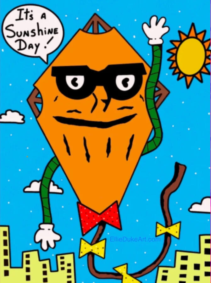 Mr Kite Cartoon ellie duke pee wees playhouse cartoon